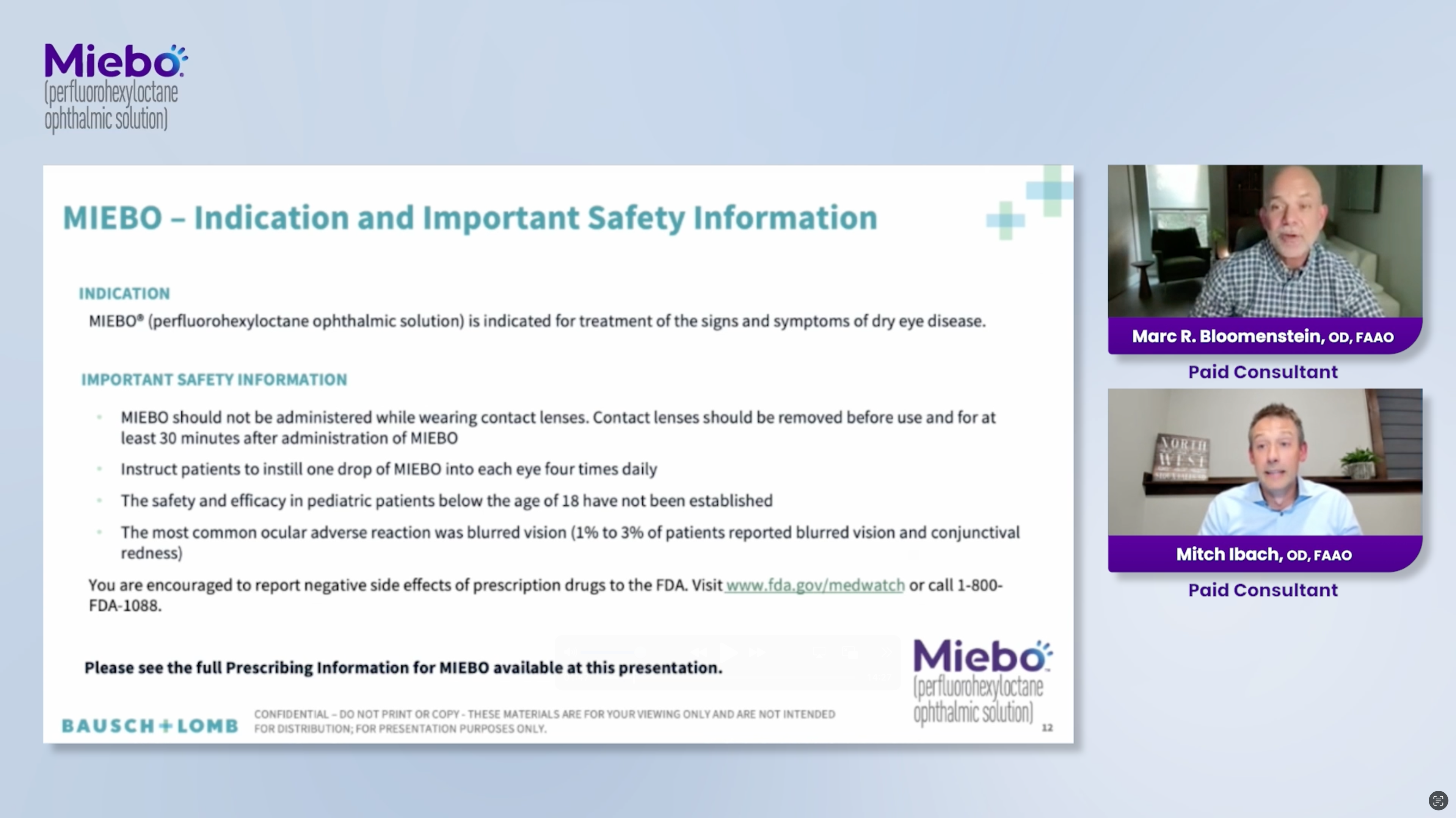 Key Perspectives on MIEBO: Unique Features and MOA 