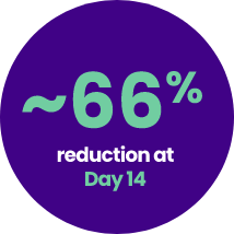 Total corneal fluorescein staining chart