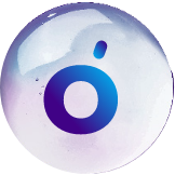 Droplet with logo mark 1